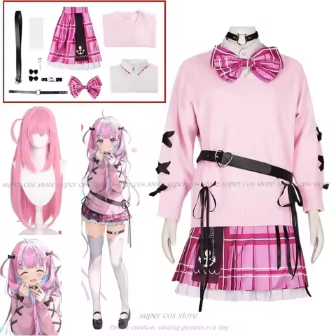 Youtube Vtuber Hololive Ironmouse Cosplay Iron Mouse Costume Uniform Christmas Halloween Custom-made