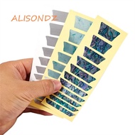 ALISONDZ Cross Inlay Decals Ultra Thin Musical Instrument Guitar Inlay Sticker Acoustic Guitar Bass 