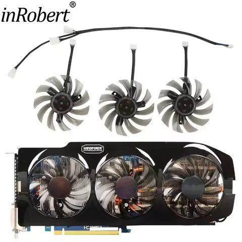T128010SU 75MM 0.35A Cooling Fan 4Pin For Gigabyte GTX 670 680 760 Ti G1 GTX 770 780Ti fan GTX Titan