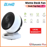 ALPHA MOTTO DESK FAN 60 - 7"