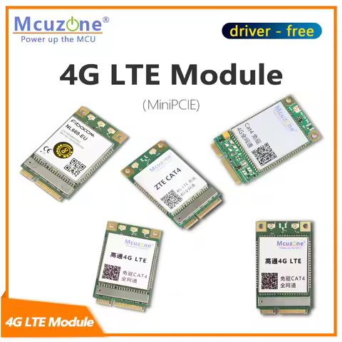 4G LTE Module MiniPCIE , driver-free for PC,Raspberry Pi OS, orange Pi, NVIDIA, Ubuntu,linux RK3399