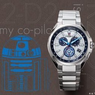 迪士尼 disney CITIZEN 星辰 星際大戰 R2-D2 Eco-Drive 光動能錶 太陽能電波錶 手錶 碗錶