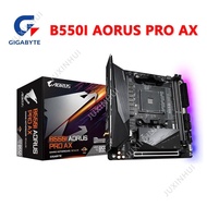 Gigabyte B550I AORUS PRO AX AM4 desktop motherboard supports R5 5600G R7 5800Xcpu