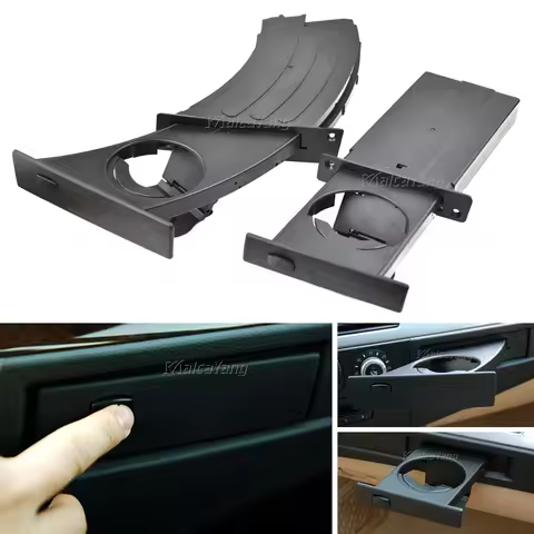 Auto Parts Dash Mounted Console Cup Holder For BMW 5 Series E60 E61 M5 525i 528i 530i 535i 550i 5145