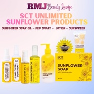 SCT UNLIMITED Sunflower Lotion Serum Deo Spray Sunscreen Oil Soap Toner Whitening Lightens Smoothens