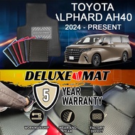 Deluxe Mat Toyota Alphard AH40 2024 2025 2026 Car Carpet Car Mat Car Floor Mat Karpet Kereta