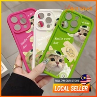 Phone Case Adorable cat For iphone 11 12 13 14 15 Pro Max Casing silicone xr xs Max 7 8 Plus 11Pro 13Plus