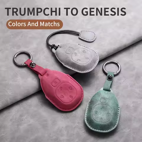 Car Key Cover Specially for GAC Trumpchi E Series,Fits Trumpchi E8 2024/MAX/PRO,E9 2023-2025/Master