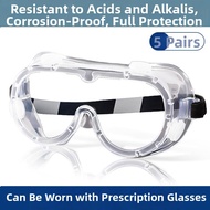 MIVOFIVO | Chemical Protection Safety Goggles for Lab