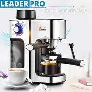 5 Cups Electric Coffee Maker / Milk Foam Maker Office Espresso Italian Style Automatic Insulation El