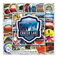 ❉ National Park Series 02 Mountains & Lakes Graffiti Stickers ❉ 50Pcs/Set Outdoor DIY Fashion Waterp
