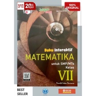 Interactive Package Book Of Middle School Mathematics Grade 7 Independent Intan pariwara Curriculum 