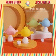 👶Mainan Lembut Babyi Mushroom Teether Baby Rattle Toys For Baby Rattle Teether Baby Silicone Bpa Fre