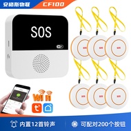 wifi Elderly Beeper tuya Remote SOS Wireless Smart Graffiti SOS Home Use Emergency Alarm System