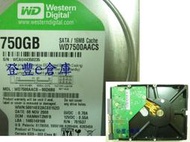 【登豐e倉庫】 F315 WD7500AACS-00D6B0 750GB SATA2 燒到晶片 救資料 修理硬碟