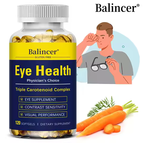 Lutein 20mg & Zeaxanthin 4mg Supplement - Eye Vitamins - Eye Health & Vision Support,Dietary Supplem
