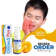 Cooling 5 Plus 100% Original Obat Sakit Gigi Berlubang Anak Semprot