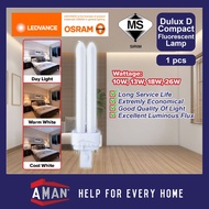 OSRAM Dulux D PLC Type Bulb PLC Bulb Energy Saving Bulb Daylight Coolwhite Warmwhite Mentol Lamp 灯泡