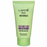 Lakme 9 To 5 Naturale Gel Make-Up Remover, 50ml- With Pure Aloe Vera, Melts All Long Wear Lip, Eye &amp; face Make-Up