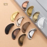 82MM Antique Drawer Handle Tin Retro Semicircle Medicine Cabinet Home Furnishing Old-fashioned Furni
