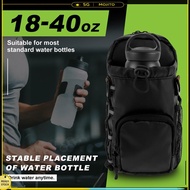 Magnetic Gym Sling Bag with Bottle Holder Gym Chest Pouch Gym Bottle Carrier Bag for Gym Sports Trav