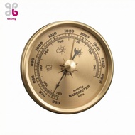 [Baosity] Metal Weather Pressure Instrument Analog Round Weather Pressure Instrument mmHg hPa Dial W