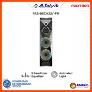 POLYTRON SPEAKER AKTIF PAS-8SCA22/-FM 8 Inch Bluetooth Speaker (SKU