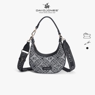 David Jones Paris 2024 Spring Summe  New Collection Designer Women  Hobo Bag High Quality Nylon Cros