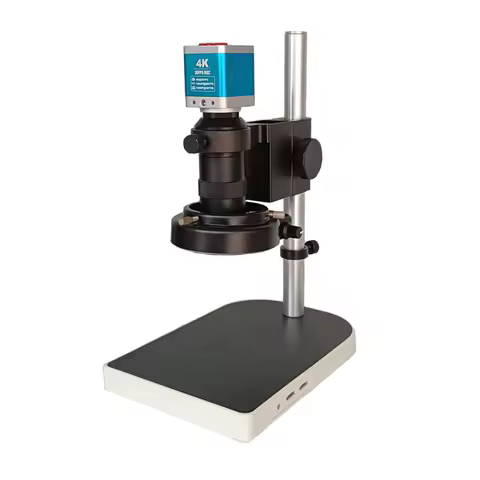 4K Mini 1080P 60FPS HDMI Electronic USB Digital Video Microscope Camera Industrial 130X Lens With Le