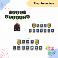 Eid Mubarak Flag Bunting / Ramadhan Flag Bunting / Eid Mubarak Flag Banner / Eid al-Fitr Banner