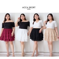 ACCA SKORT - BIGSIZE JUMBO PANTS SKIRT SKIRT WOMEN SKIRT PLUS SIZE SKIRT JEANS