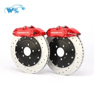 ☼KOKO Racing Auto Brake System Front Brake Kits Wt 9200 Caliper Big 4 Pots Caliper 330mm Disc fo 5Z