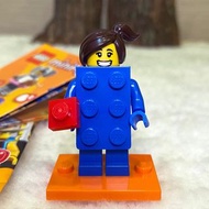 LEGO 樂高 71021 人偶包18代 藍色積木女孩