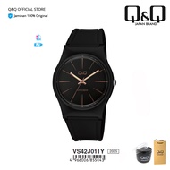 Q&Q QnQ QQ Original Jam Tangan Arloji Fashion Wanita Analog Strap Karet Rubber - VS42 VS42J Water Re