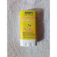 [FAIRYFIR] Buddy's Natural Ylang Ylang Sweet Orange Deodorant Semulajadi 🍊 Mini 15g