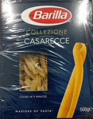 義大利第一品牌 Barilla 百味來 義大利麵 麻花捲麵CASARECCE n.87 一組2入500g便利包