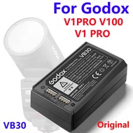 100% Original GODOX VB30 7.2V2980mAh Speedlight Flash Lithium Battery For Godox V1PRO V100 V1 PRO Ca