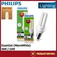 PHILIPS [ ESSENTIAL ] - 3U Shape LED Bulb 14W / 18W / 23W [ WarmWhite / CoolDaylight ]