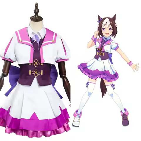 Pretty Derby Special Week Cosplay Costume School Uniform Dress Outfits Halloween Carnival Suit