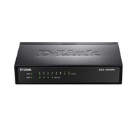 D-Link Fast Ethernet Switch, 8 Port Unmanaged w/ 4 PoE Ports (802.3AF) Desktop Network Internet 10/1