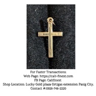 14k Gold Cross Pendant