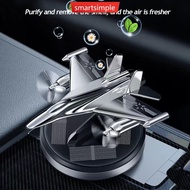 SMARTSIMPLE Car Solar Power Perfume Aromatherapy Air Freshener Airplane Rotating Aromatherapy Diffus