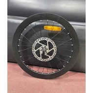 451 BOSSO Wheelset Disc 160mm Rotor Sealed Bearing 100mm QR 40MM Profile 1.165kg - Front Only