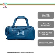 Under Armour Duffle Bag 23 Litre Capacity Water Resistant Large Vented Pocket Bag
