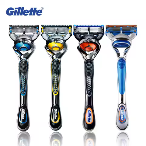 Gillette Fusion ProGlide ProShiled Safety Razor No-Slip Manual Razor Handle 5 Layers Sharp Razor Bla