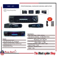 [BLACK SPIDER] BSK-223 KARAOKE AMPLIFIER (USB/SD/BLUETOOTH)