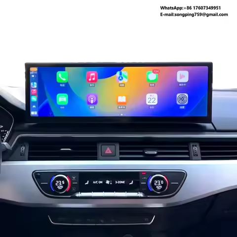 14.9 Inch Dvd Car Radio Stereo Android Touch Screen Multimedia Player Carplay Gps Navigation for Aud