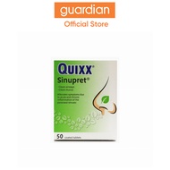 Quixx Sinupret Coated Tablet 50's