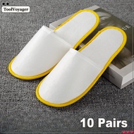 10 Pairs Disposable Slipper Travel Hotel Beauty SPA Non-Slip Room Slipper Wedding Slipper