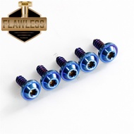 {GHKYU} Flawless-Ti Gr5 Titanium Alloy Vespa Sprint 150ฝาหลังปิดโทรศัพท์ Bolt Fasteners M4สำหรับรถจั